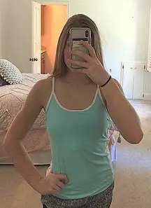 aqua tank top