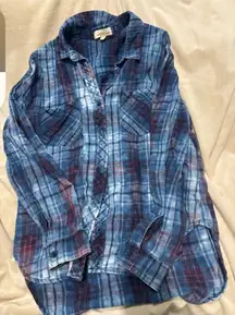 Cloth & Stone Plaid Flannel Anthropologie