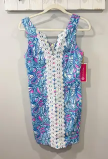 Lilly Pulitzer for Target NWT My Fans Blue Shift Dress – Size 4