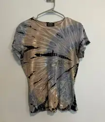 Y2K Tie-Dye Short Sleeve Multicolor T-Shirt