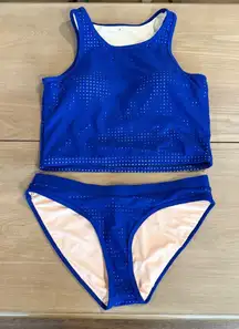 Fabletics Valentina Bikini Set Size‎ Medium Royal Blue