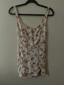 Floral Print Mini Dress