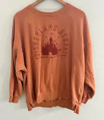 Disneyland oversized sweatshirt
