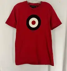 Ben Sherman Signature Target Short Sleeve T Shirt Mens Large Red