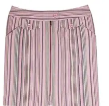 Vintage Y2K Nicole by Nicole Miller Striped Pencil Skirt