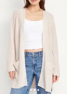 Old Navy Longline Open Front Knit Cardigan Sweater Size M