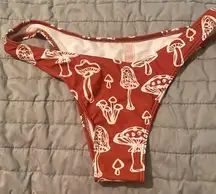 Super cute mushroom bikini bottomo