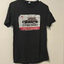 Women’s California Republic San Francisco Graphic Short Sleeve T-shirt Size S