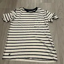 Polo by Ralph Lauren Black and White Striped Tee