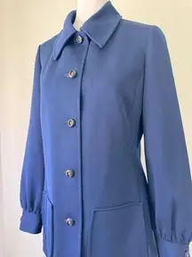 Vintage ‘70s Kimberly Navy Blue Lightweight Jacket