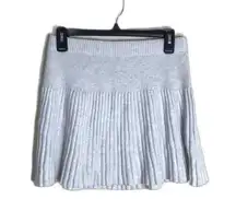 Aerie light gray charge sweater skirt cozy soft fall size small