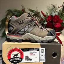 Red Wing Irish Setter Shoes 83212 Crosby 4" Hiker Work Boots Women's 5.5
