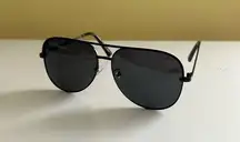 Polarized aviator sunglasses