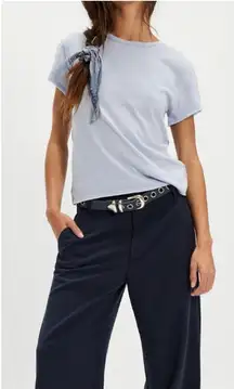 NWOT Free People We The Free Nova Tee - country tide Heather blue - M, XL