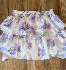 Love Shack Fancy Mini Skirt