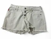 Y2K Mudd‎ Khaki Button Fly Shorts