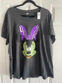 Old Navy Disney Womens 3X Frankenstein Minnie Graphic Tee New‎