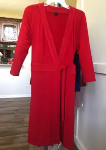 Red Wrap Dress
