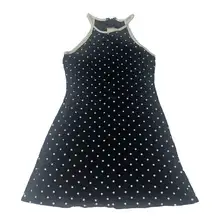 Byer Too! Vintage Sz 7 With Polka Dot Pattern Shift Dress XS