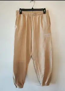 Playboy by pacsun Khaki Tan sweat pants size womens medium
