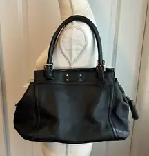 Black  Shoulder Bag/Purse with Duster Bag