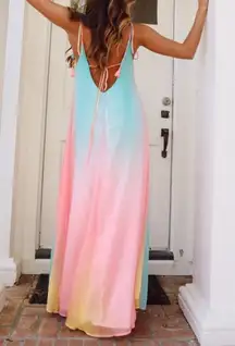 Sunset sundress