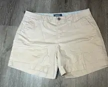 Old Navy Khaki Everyday Shorts size 10