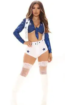 Fashion Nova  Dallas Cowboy Cheerleader Costume