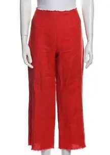 Reformation Women's Red Wide Leg Pants size 2