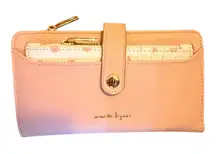 Nanette LePore Pink Wallet with Removable Card Case