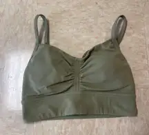 nulu front gather bra