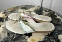 Vintage Y2K Brighton Leather Flip Flop Sandal