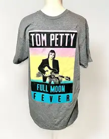 Retro TOM PETTY & the HEARTBREAKERS "Full Moon Fever" Concert Tour T-Shirt