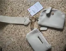 Lululemon duo pouch wristlet “leather alternative”