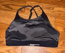 Aerie Women's Chill Play Move Racerback Sports Bra Navy Size Large