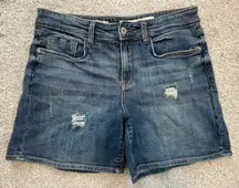 Pilcro Slim Boyfriend Shorts