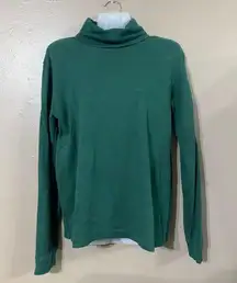 Green Turtleneck Long Sleeve