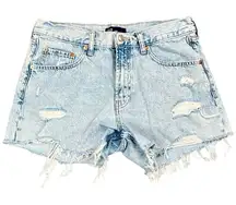 Gap Denim Distressed Cut Off Jean Stride Shorts 6