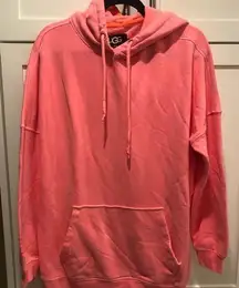 NEW UGG Simone Boyfriend Hoodie Pullover Sweater Coral Soft