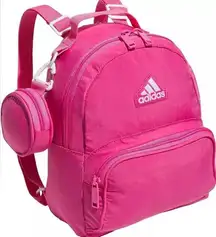 Adidas Must Have Festival Mini Travel Small Backpack Bag - Magenta Pink/White