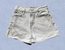 Levi’s High Rise Mom Denim Shorts Size 23