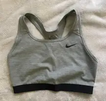 Dri-Fit Gray Sports Bra