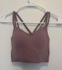 Lululemon Like a Cloud Longline Bra *Light Support, B/C Cup Lavender Lux size 4