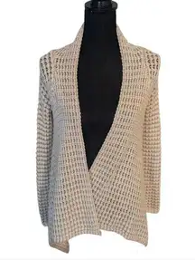 Cream Bcbg MaxAzria Open Cardigan