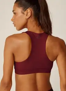 Beyond Yoga Jump Bra California Merlot Size XS