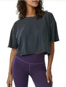 Free People Movement Crew Neck Short Sleeve Inspire
Oversized Boxy Cropped Shirt