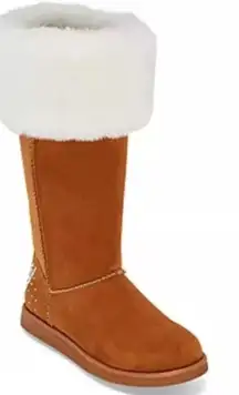 Juicy Couture Winter Boots J-Katy Boots in Cognac Sz 6 NEW IN BOX