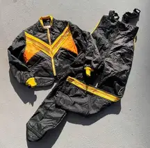 Vintage 70s Bombardier Mode Inc Ladies High Fashion Suit snow ski winter