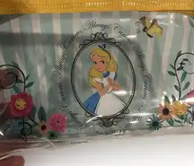 NWT Disney’s Alice in Wonderland Boat Shaped Zipper Storage Pouch Bag