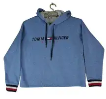 Tommy Hilfiger Sport Hoodie Womens Medium RWB Cuffs